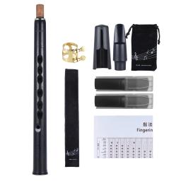 Ammoon-mini saxofone de bolso para bb, instrumento de sopro, saxofone abs, com bocal alto, 10 peças - Image 4