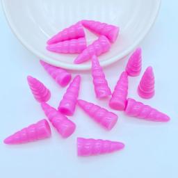 20 pçs nova resina bonito mini unicórnio chifre de volta plana cabochão scrapbook kawaii diy enfeites acessórios k52 - Image 4