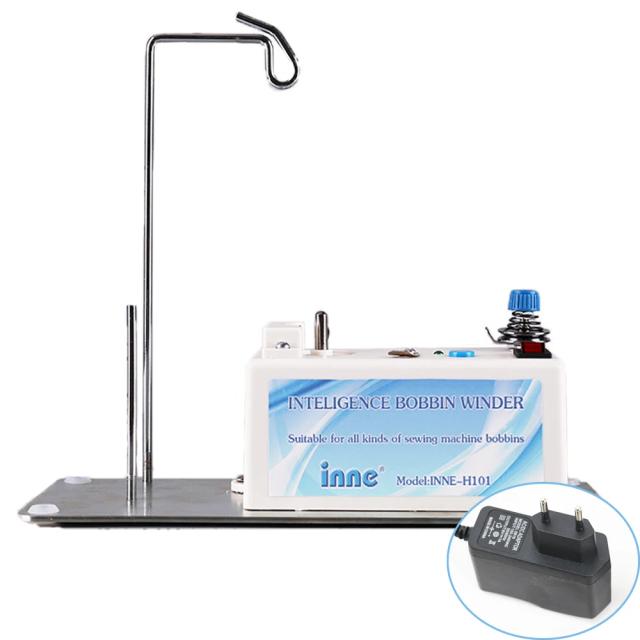 Máquina de Costura Inteligente com Enrolador Automático de Bobina e Suporte de Rosca para Bordados e Ferramentas Universais