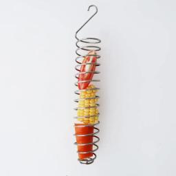 Cesta de alimentação para pássaros, dispositivo de alimentação em aço inoxidável para papagaio, cesta de frutas e brinquedos de alimentação para pássaros - Image 4