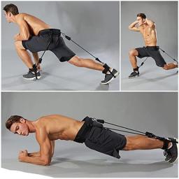 Aptidão bounce trainer puxar corda basquete futebol corrida vertical saltar treinador faixas da resistência pernas força agilidade trem - Image 4