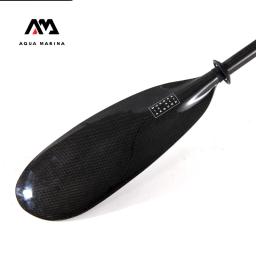 AQUA MARINA-Fibra De Carbono canoagem Paddle, caiaque Remo Ramos, Peças De Barco Inflável, Dupla Lâmada, 4-section 230cm, KP-3 - Image 4