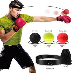 Reflex Speed Punch Ball para Boxe, Mão Eye Training Set, Rising Reaction Force, MMA Sanda, Boxing Stress, Muay Thai Exercício - Image 1