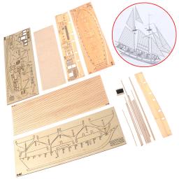 Kits De Construção De Veleiro De Madeira, Modelo Montado DIY, Brinquedo De Vela, Modelo De Navio, 1:100 - Image 4