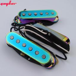 GUYKER-Alnico Single Coil Guitar Pickups, Captadores de guitarra elétrica camaleão arco-íris, Guitarra Stratocaster - Image 2