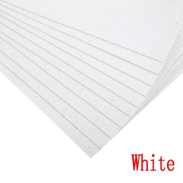 Esponja de espuma artesanal, papel espesso de 2mm para decoração de festas com glitter, 21x29 cm, feito à mão, faça você mesmo, cartão de festa e decoração de scrapbooking com 10 folhas - Image 1