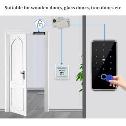 YiToo-Totalmente Impermeável Sistema De Controle De Acesso Autônomo Biométrico, Impressão Digital, Teclado RFID, Painel Touch Screen, Uso Ao Ar Livre, IP68 - Image 2