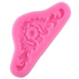 Moldes de silicone 3d para artesanato, molde de alívio barroco, borda de bolo, molde de fondant, ferramentas de decoração de bolos diy, argila doce, moldes de pasta de chocolate - Image 3