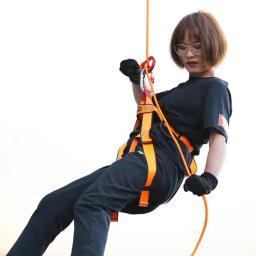 Profissional resistente ao desgaste alumínio liga escalada anel corda descender, ferramenta de esporte ao ar livre, figura rocha ascendente descendente - Image 1