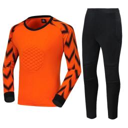 Goalkeeper Soccer Jersey e Sponge Protector Suit para Crianças e Adultos, Kits de Futebol, Treino, Uniforme para Homens, Criança - Image 1