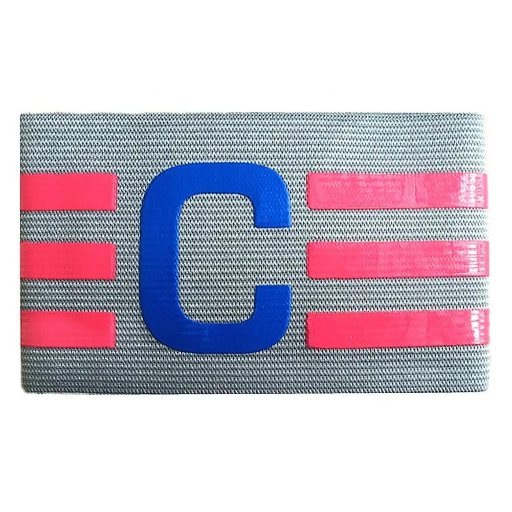 Futebol Capitão Braçadeira Arm Band Futebol Elastic Leader Competição Braçadeiras C Forma Futebol Treinamento Braçadeiras do Capitão - Image 1