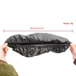 1 pc à prova de chuva capa de chuva traseira para o assento da bicicleta à prova dwaterproof água tubo dianteiro protetor de assento capa ciclismo acessórios - Image 6