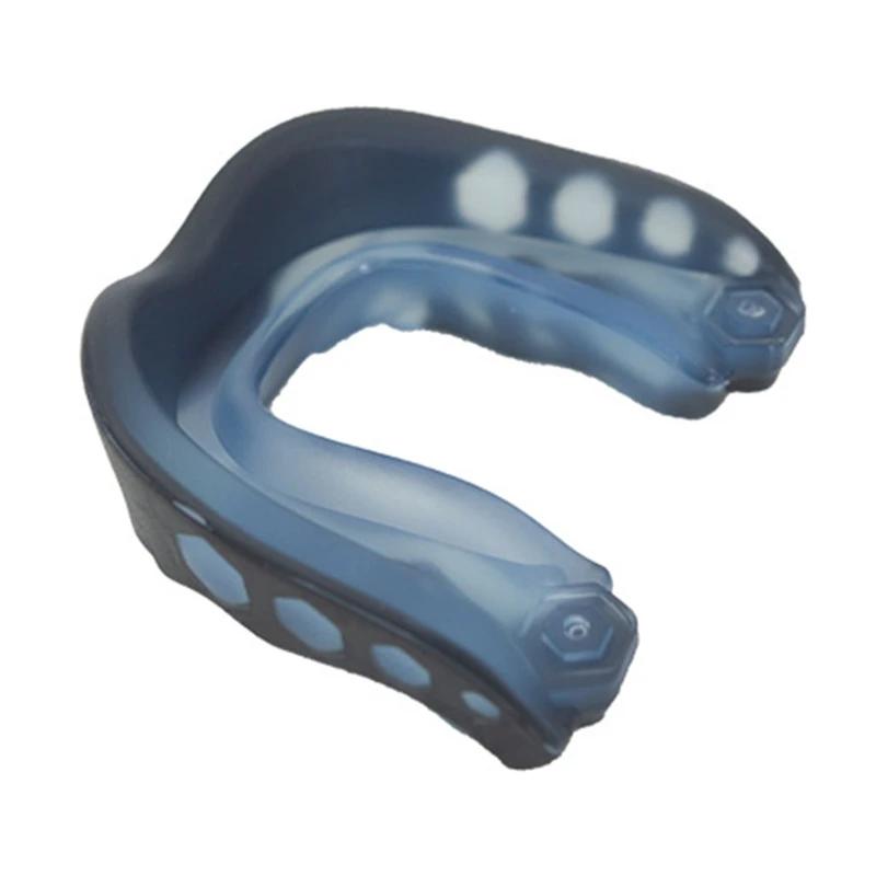 Profissional esportes protetor bucal dentes armadura para proteger chaves para adulto protetor de boca macia anti-ronco proteção de boxe - Image 1