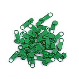 Controle deslizantes com zíper 3 #, cabeça de zíper de metal com 10/30/100 peças para bolsas de roupas, acessórios para costura de alfaiate - Image 6