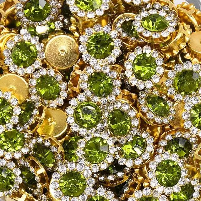 Garra Copo de Vidro com Strass e Cristais para DIY em Roupas e Acessórios de Costura