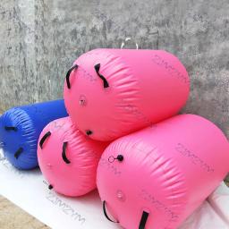 100x85cm Inflável Air Roll Ginástica Cilindro Treinamento Esporte Fitness Air Mat Roller Barrel Airtrack Yoga Exercício Meninas Presente - Image 2