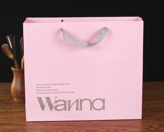 Embalagem Personalizada de Saco de Compras para Presentes em Papel - Fabricantes de Alta Qualidade C2072, 300Gsm