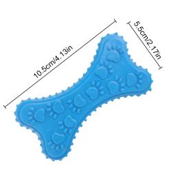 Brinquedo interativo para cães de borracha, tpr, brinquedo para limpeza dos dentes do cachorro, mastigação, brinquedo, pet, filhote de cachorro, suprimentos, cor aleatória, 1 peça - Image 6