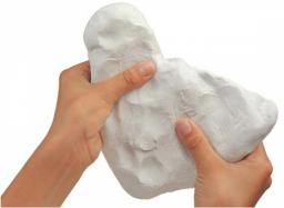 Arcilla blanca massas para modelar, manualidades, moldeável sio2 argila 1 kg (02) - Image 3