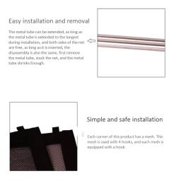 Cercas de segurança dobráveis portáteis com porta ic, para bebês e crianças, animais de estimação, proteção segura para interior e exterior - Image 5