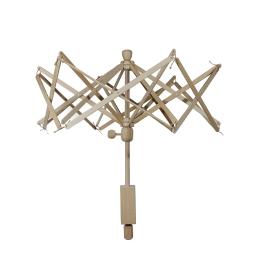 Enrolador De Fio De Madeira Swift Enrolador De Lã De Cordas Suporte Guarda-chuva, Artesanato De Fios De Agulha De Tricô, Ferramentas De Enrolador De Novela, 1 Pc - Image 2