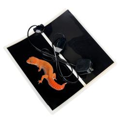 Tapete de aquecimento para répteis com controle de temperatura ajustável, tapete de aquecimento para terrário, tartaruga, lagarto, aranha, plugue ue, 5w a 35w - Image 5