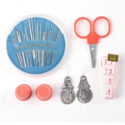 Linhas de costura sortidas para máquina, artesanato, kit de ferramentas multifunções, agulha de mão, poliéster, acolchoados, acessórios de bricolage, 64 - Image 6