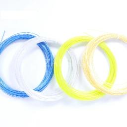 Raquetes De Tênis Corda Flexível, Fio De Titânio De Nylon, Cabo De Cristal, Elástico Alto, 1,30mm De Diâmetro, 12m - Image 4