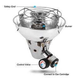 Equipamento De Acampamento Ao Ar Livre Portátil, Fogão A Gás De Aquecimento, Tenda Aquecida Queimador, Inverno Aquecedor, Equipamento De Turismo - Image 4
