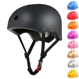 Skate capacete de ventilação leve capacete da bicicleta estrada ciclismo escalada scooter capacete boné para adolescente adulto 3 tamanho - Image 1