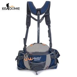 Mochila para atividades ao ar livre, esportiva, sacola de cintura, caminhadas, ciclismo, escalada, bicicleta, corrida, garrafa de água, à prova d'água, de nylon, pacote de montanha x627d - Image 1