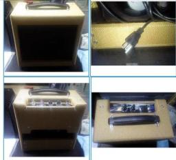 1958 grand princeton 5f2a personalizado válvula tubo amplificador de guitarra combo 5w - Image 6