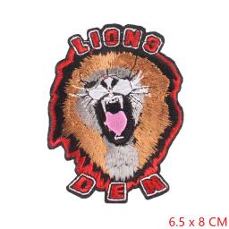 Patches de bordado para vestuário, Adesivos DIY, Ferro na roupa, Jaqueta jeans, Mochila, Emblemas para bolsas, Tigre, Tigre - Image 2