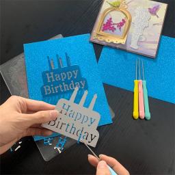 Multifuncional Crafting ferramentas de corte, Die Pick, papel perfurante ferramenta para DIY Scrapbooking, cartões fazendo, novo, 4pcs por conjunto, 2021 - Image 3