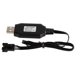 Bateria Li-ion 7.4v, 600mah, 523450 sm-4p, carregador plug/usb para caminhão rc, carro, barco, peças sobressalentes - Image 6