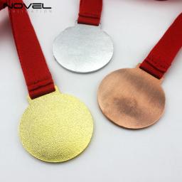 Medalha de ouro de metal em branco de sublimação de impressão personalizada - Image 6