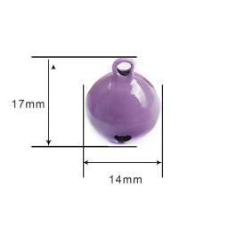 Guizos de ferro coloridos de 14mm, decoração de natal para festas, acessórios de artesanato faça você mesmo - Image 6