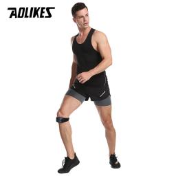 AOLIKES-Joelheira Ajustável para Alívio das Dores, Estabilizador Patela, Suporte Brace, Caminhadas, Futebol, Basquete, Corrida, Esporte, 1Pc - Image 6