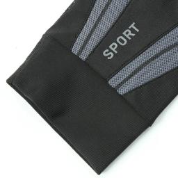 Luvas esportivas de seda de gelo para homens e mulheres, luva ao ar livre, ginásio quente, dedo inteiro, outono, primavera - Image 3