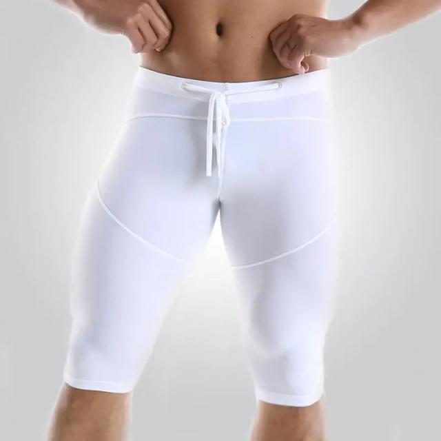 Meias de Corrida e Leggings de Compressão para Homens: Roupa Esportiva Ideal para Treinamento, Yoga e Basquete