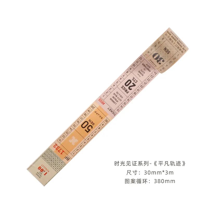 Fitas adesivas decorativas para scrapbooking, papel japonês, diy, diy, 3m, 1pcs/1 lote - Image 1