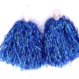 Pompons de animação de torcida rápida e metálica, 2 tamanhos de pompom para dança, animais de torcida, ação esportiva - Image 5