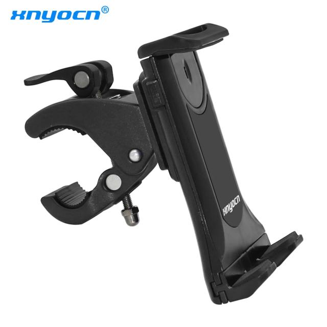 Suporte Universal Ajustável para Telefone e Tablet em Bicicletas e Motocicletas, Compatível com iPad e Samsung Pad de 3,5 a 12"