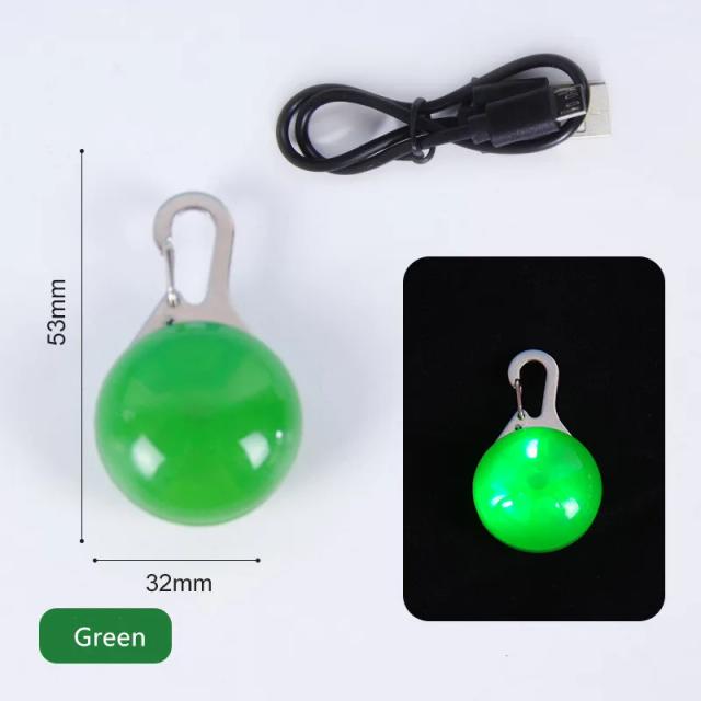 Coleiras Luminosas com LED USB para Animais de Estimação: Segurança e Estilo para Cães e Gatos