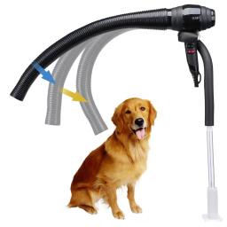 Secador de cabelo para animais de estimação, tubo de ajuste de escamação ajustável, flexível, beleza de banho, secagem rápida - Image 1