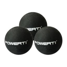 Bola profissional de squash com 3 peças de 37mm, substituição de pontos duplos amarelos - Image 4