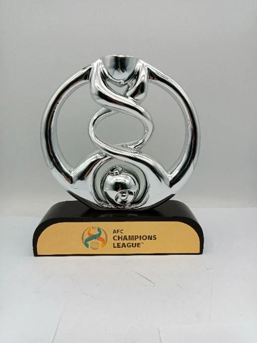 Troféu de Campeão de Futebol 28 cm - Lembrança Exclusiva para Clubes Asiáticos e Colecionadores