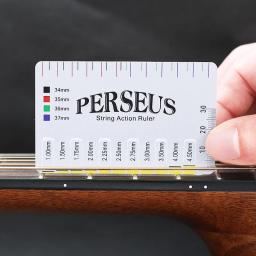 Corda de ação de guitarra em pvc 1 peça, medidor de passo, régua adequada para instrumentos de cordas, como violão, baixo, mandolin, banjo - Image 1