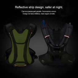 Caminhadas hidratação correndo mochila homem 5l acampamento com garrafa de água mtb ciclismo mochilas saco maratona respirável dos homens equipamentos - Image 5