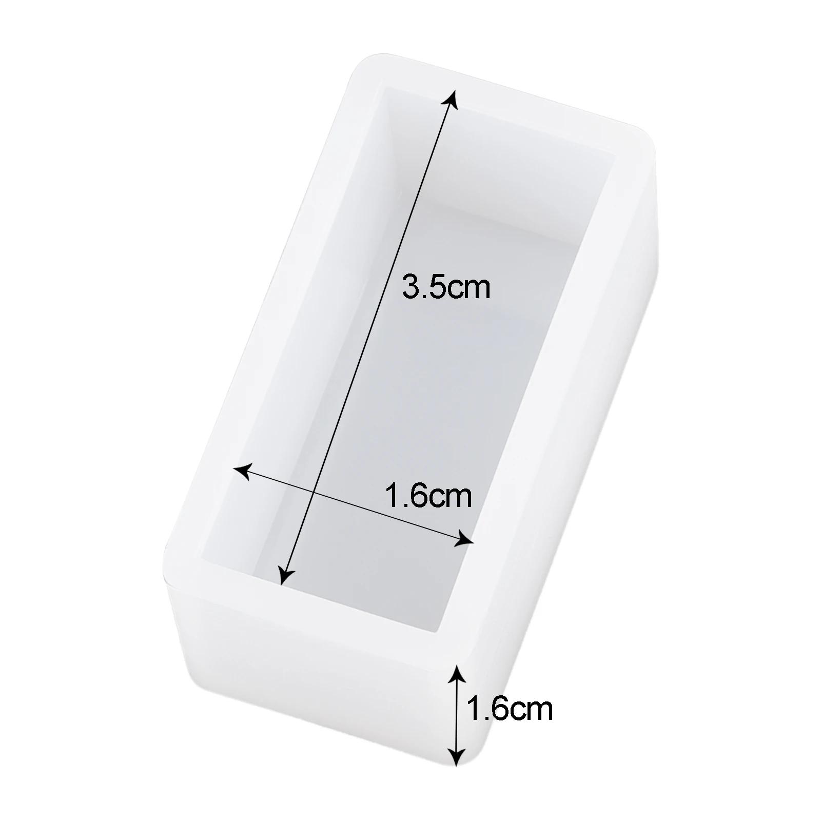 Crystal Epoxy Silicone Mold para Jóias DIY, Cubo Cubo Cubo, Bandeja De Armazenamento Pingente, Acessórios Quadrados e Retangulares de Fundição - Image 1